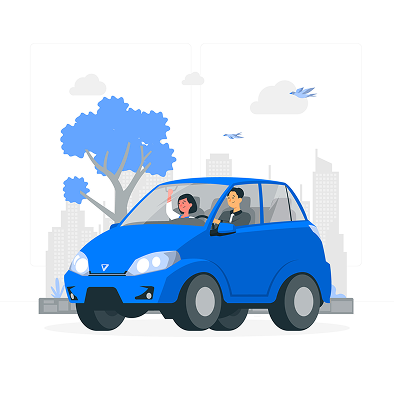 Driving illustration